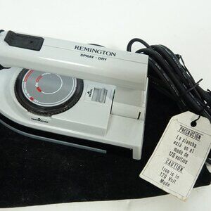Remington T1-9 Steam Spray Dry Fold Up Travel Iron Dual Voltage + Carry Bag Iron
